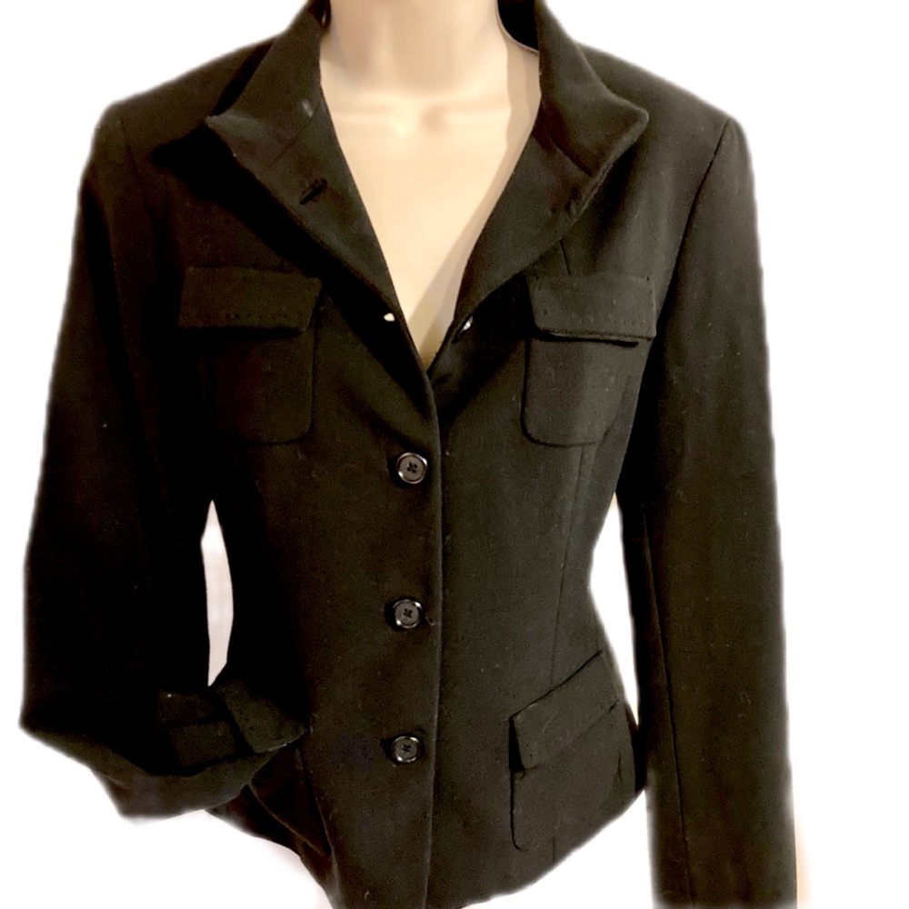 Tahari black jacket, sz 6